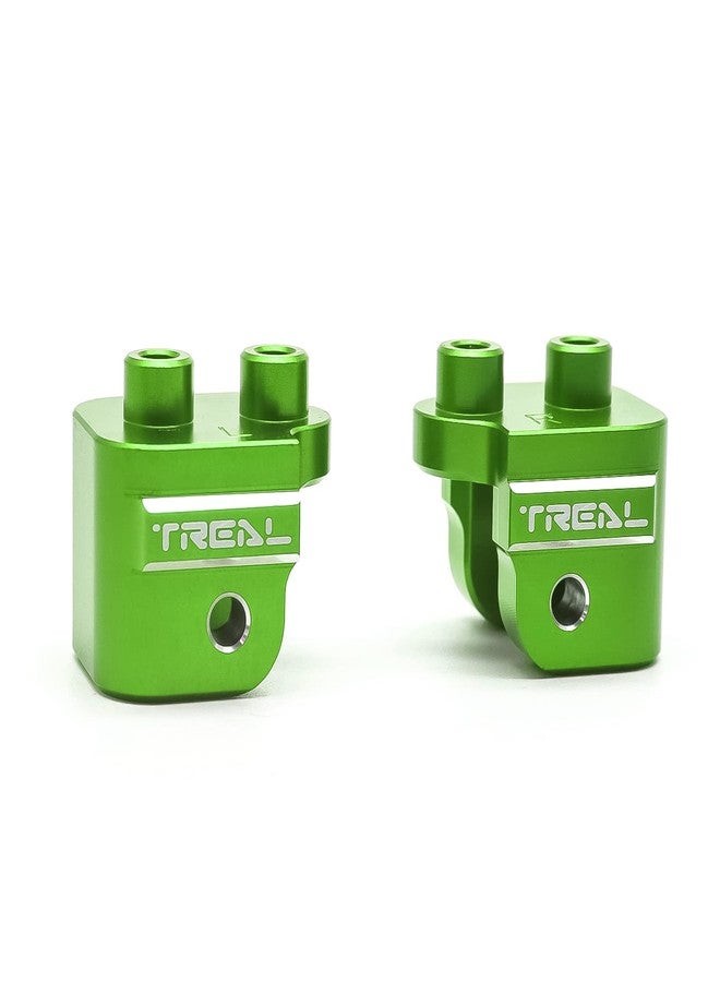 TREAL Aluminum Rear Upper Links Mount Set Upper Axle Links Mounts for 1/10 Losi Hammer Rey U4 (Green) - Image 1